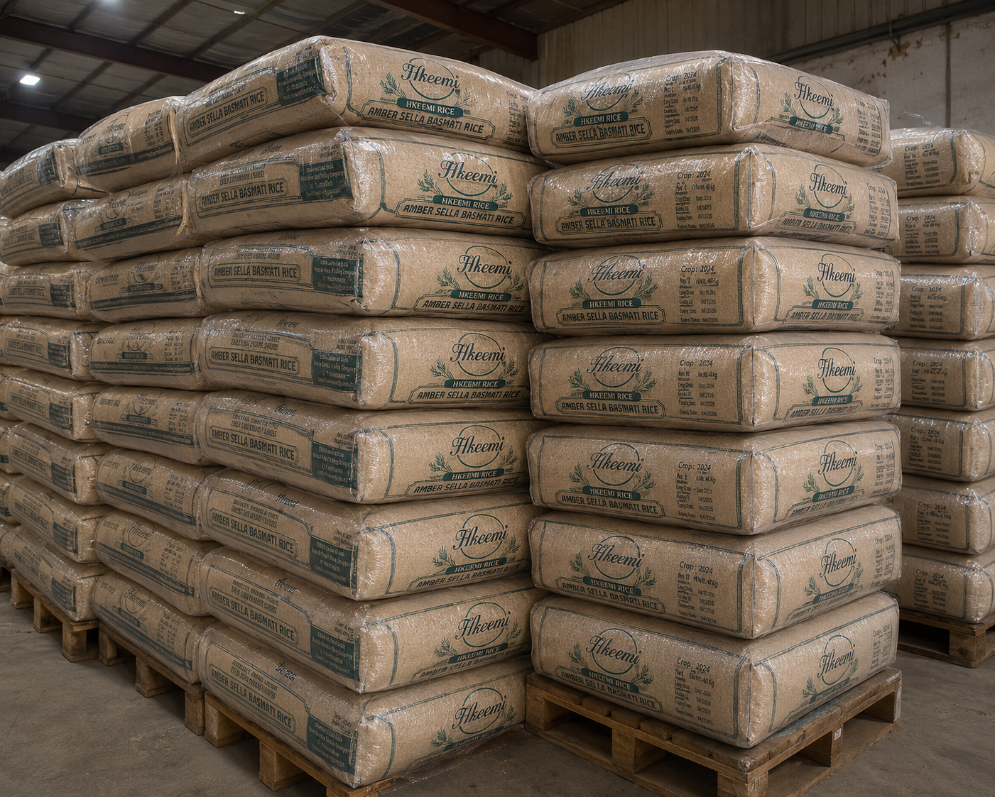 Brown rice sack